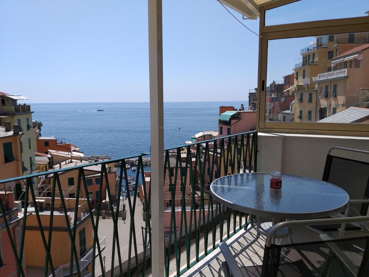 Ferienwohnung Aa Ciasea Duu Pintuu Riomaggiore Exterior foto