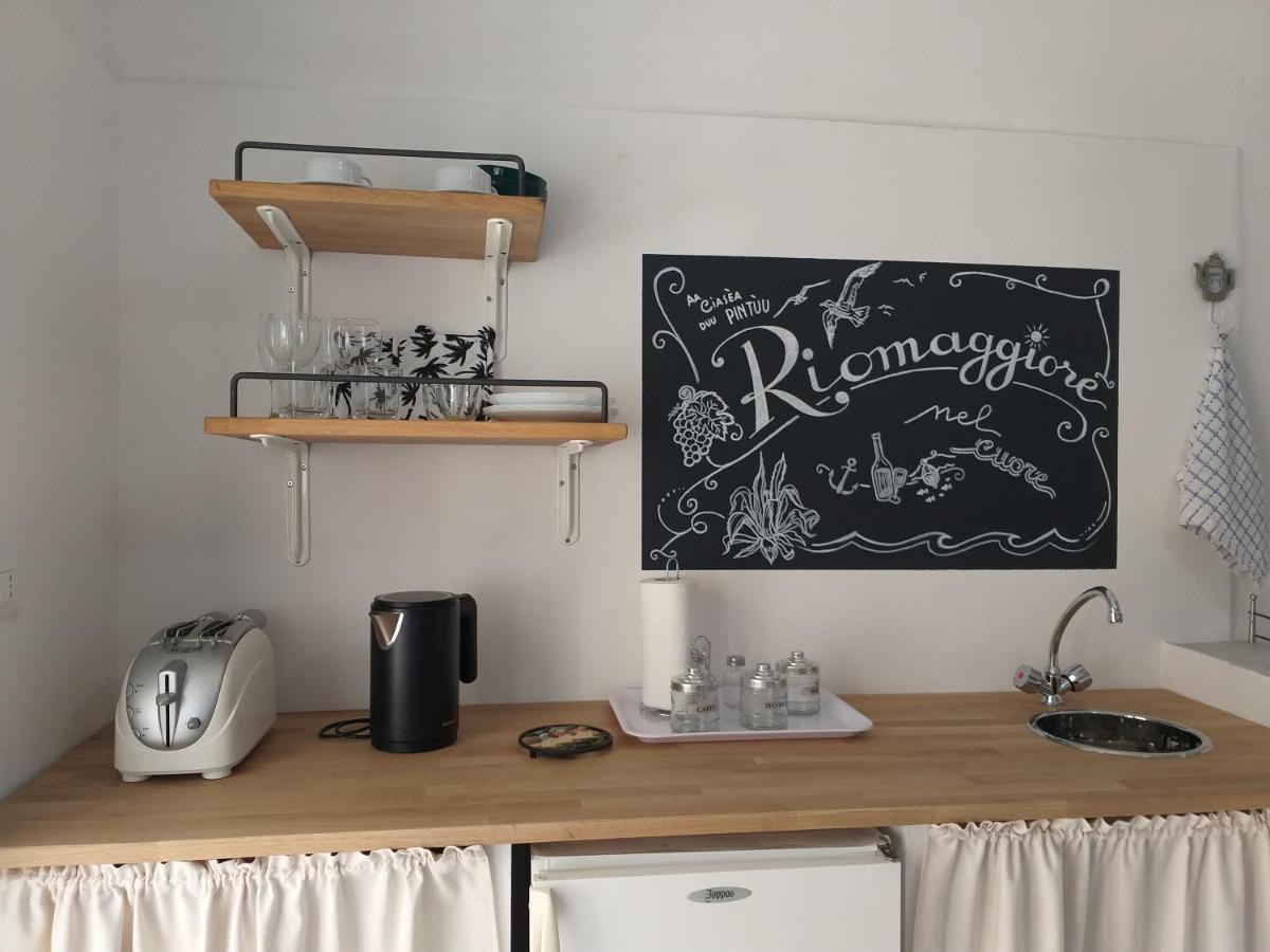 Ferienwohnung Aa Ciasea Duu Pintuu Riomaggiore Exterior foto